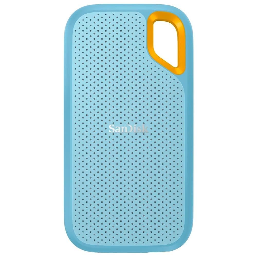 SSD EXTERNO 2TB SANDISK EXTREME PORTABLE TYPE-C 3.2 AZUL SDSSDE61-2T00-G25B 1050 MBs