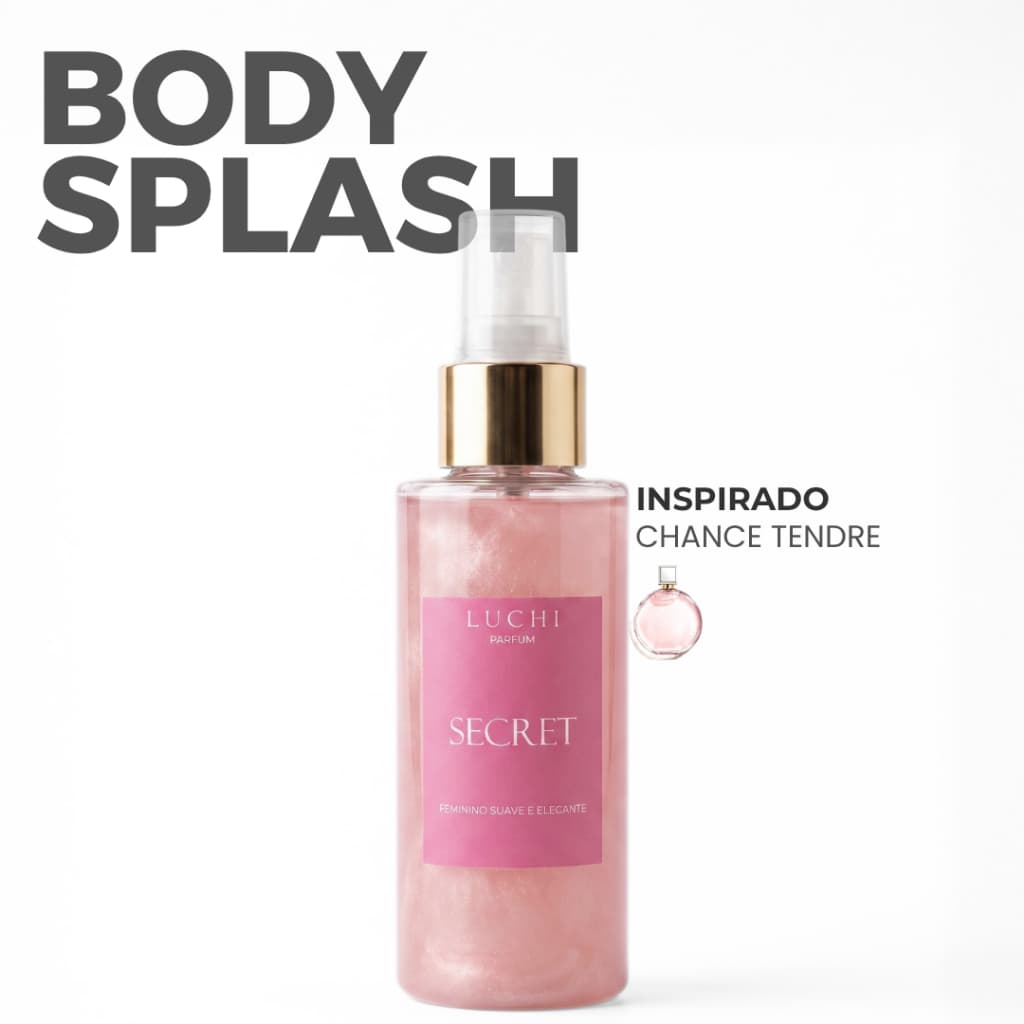 Body Splash Feminino Secret 100Ml (Aroma importado)