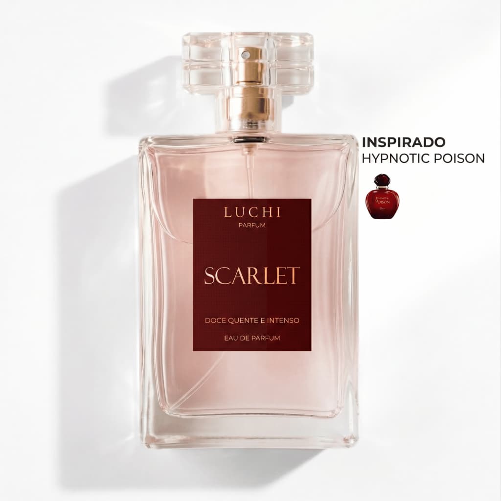 Perfume Feminino Scarlet Luchi Parfum (Aroma importado)  - Alta fixação