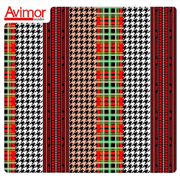 Tecido Sarja Impermeável Barrados Elegance Retrô 100% Algodão Mochila Fina Bolsas Luxo Patchwork