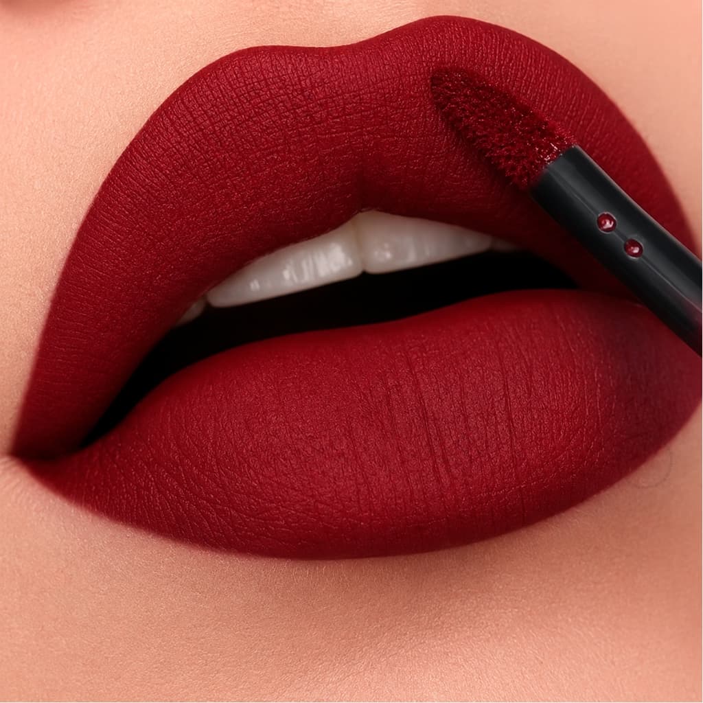 Batom  Max Love Matte Líquido 24 horas Vermelho Nude Rosa Cores Longa Duração Vinho