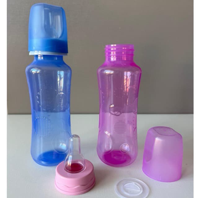 Mamadeira 240ml Bebê barato Bico Redondo NOVA