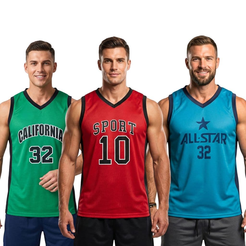 Kit 3 Regatas Masculinas Esportivas Academia Treino Corrida Fitness Secagem Rápida