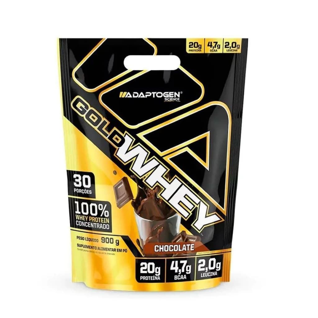 Gold Whey Chocolate 900g Whey Protein concentrado