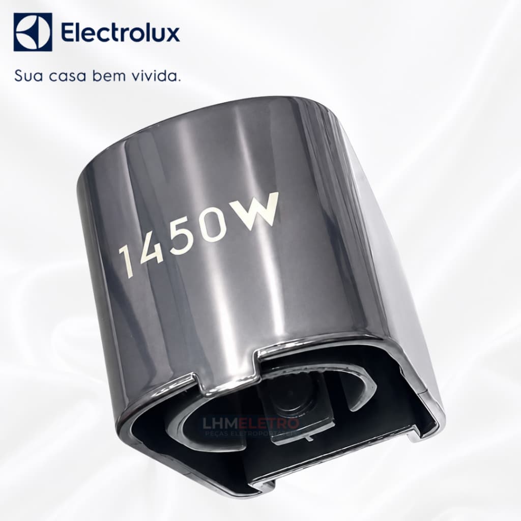 Conector Pegador Cinza P/ Aspirador de Pó Electrolux STK14 1450W