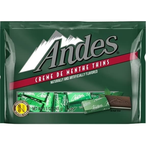 Andes - Tabletes De Chocolate Com Menta - Importado