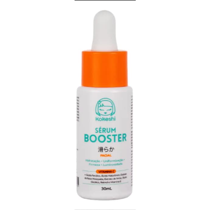 Sérum Facial Kokeshi Vitamina C Retinol Ácido Hialurônico Antirrugas
