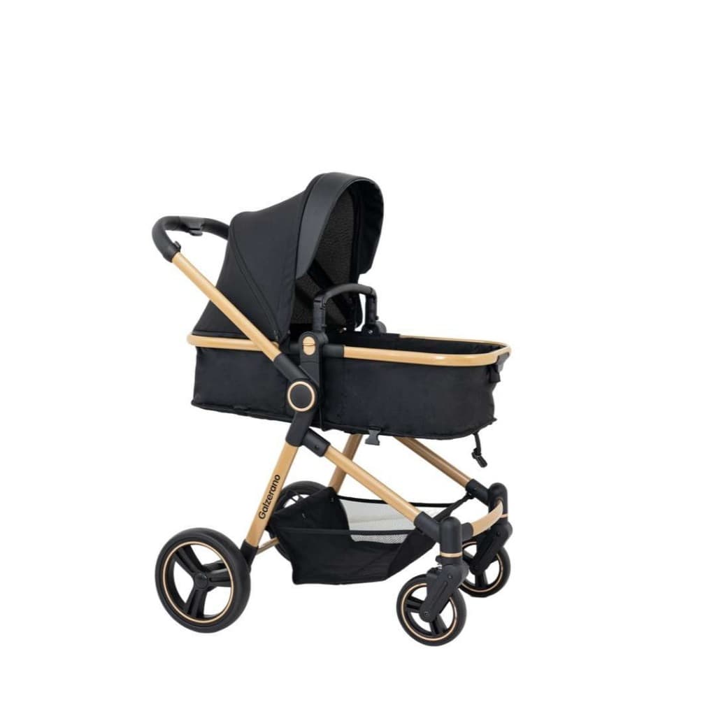 Carrinho de Bebê Moisés IVY Impermeável Premium Luxo Galzerano Gold Dourado Oferta