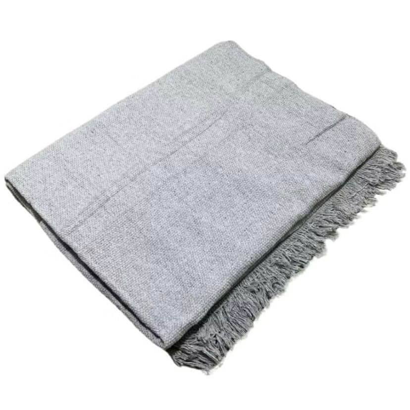 Manta para sofá luxo 210x120 gigante tipo capa algodão decoração