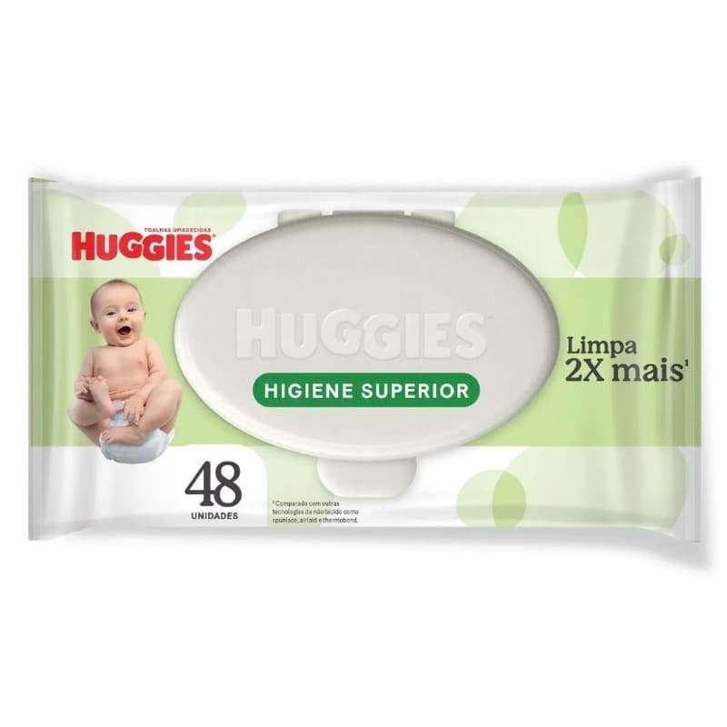 Lenço Umedecido Higiene Superior - Huggies