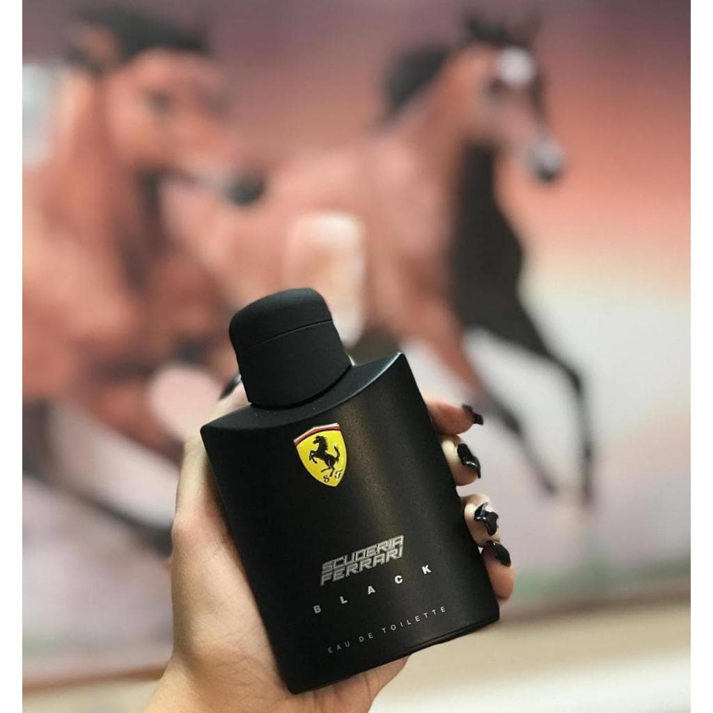 Perfume Ferrari Colônia Masculina Importada Cítrica e Amadeirada