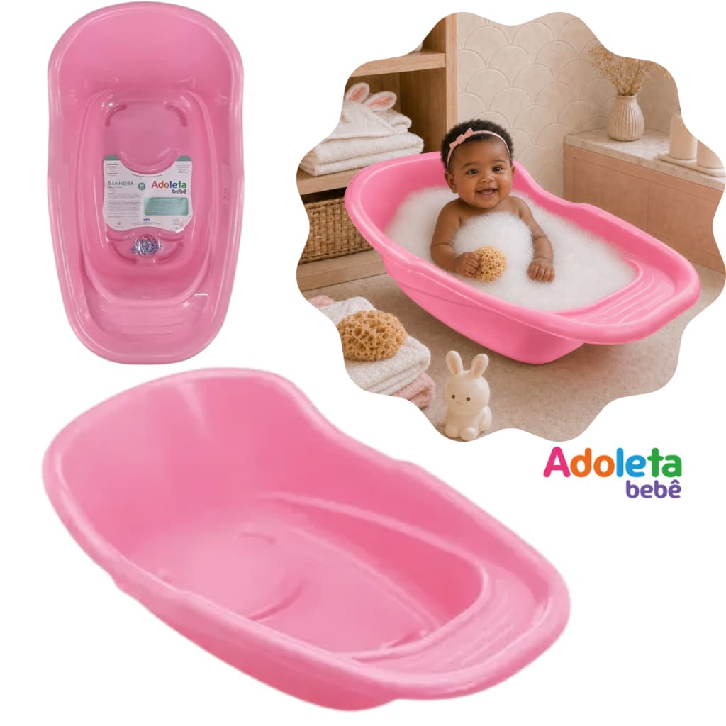 Banheira De Bebê 20 Litros Válvula De Segurança - Resistente