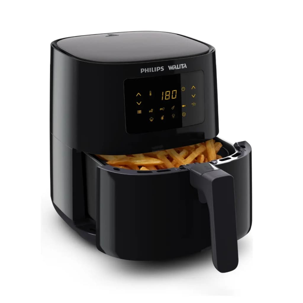 Fritadeira elétrica airfryer Philips Walita essential XL Ri9270 painel digital potência 2000W 6,2 litros preta clip-icon