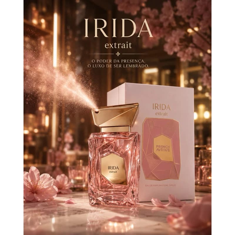 Perfume Feminino French Avenue Irida Extrait de Parfum 100ml Original Importado