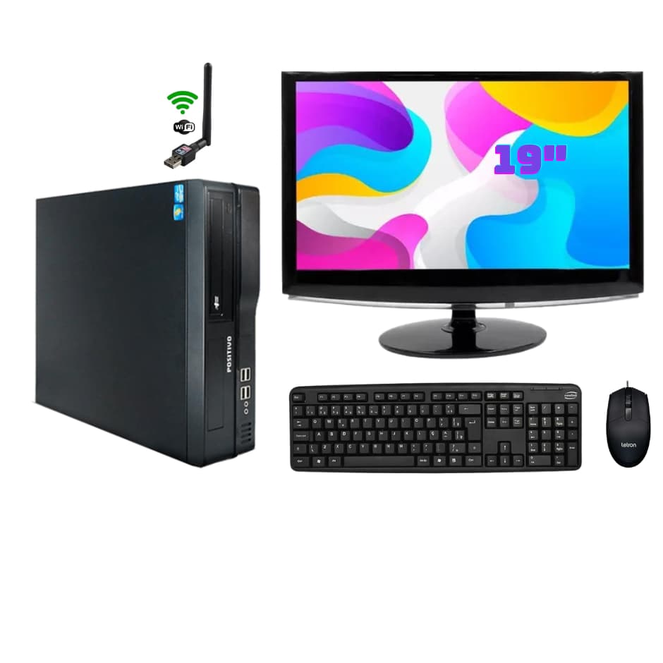 Computador Completo Intel Core i5 de 2ª Geração 8gb Ram Ddr3 500gb hd Tela 19" Teclado Mouse