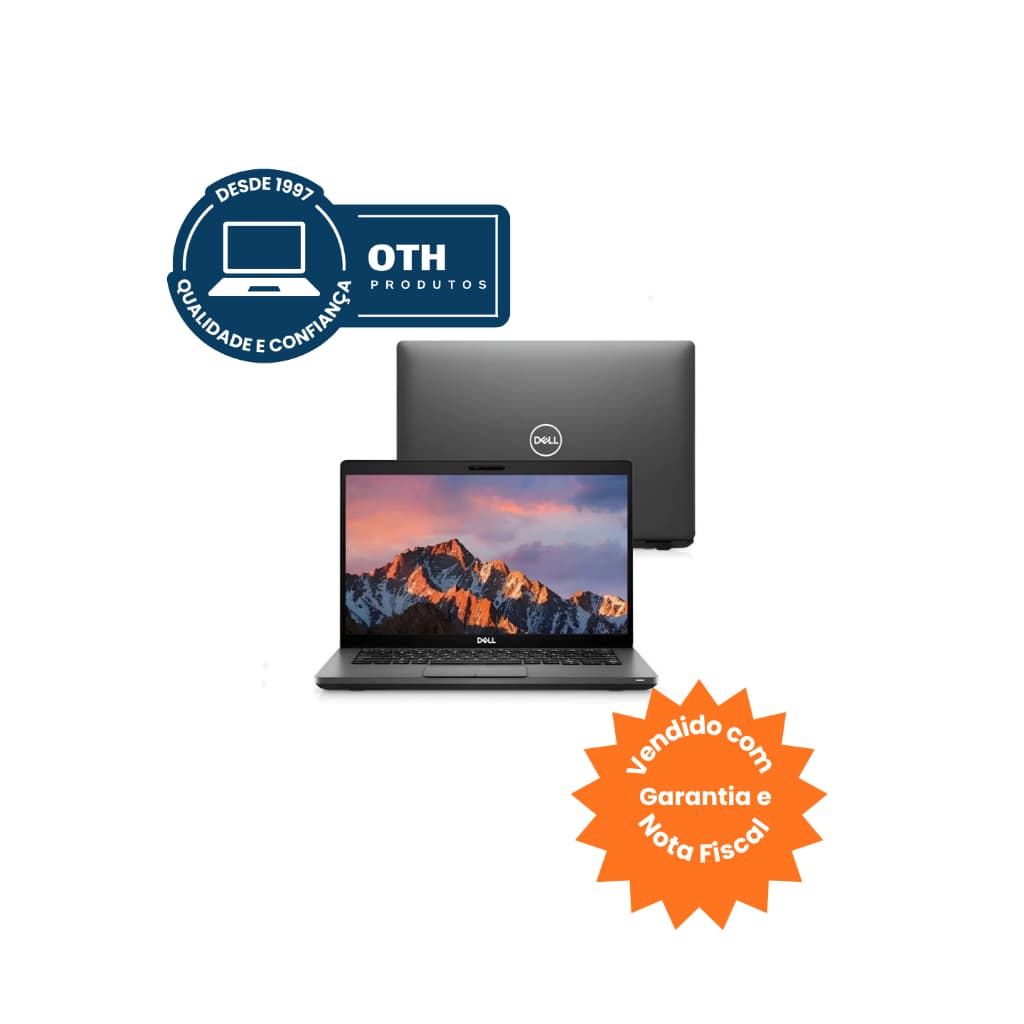 Notebook Profissional Dell, Latitude 5490, Tela 14", Intel Core i5 8ª Geração, 8GB, SSD-256GB