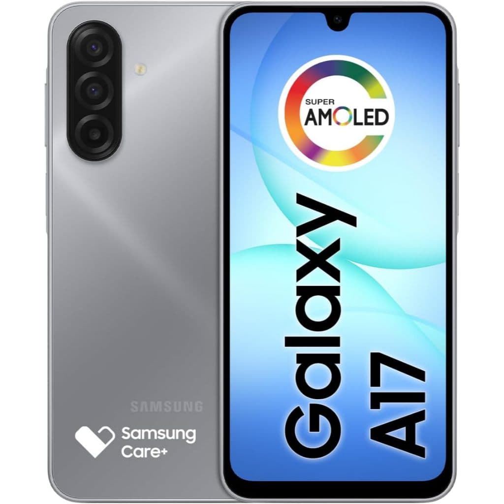 Celular Samsung Galaxy A17, 256GB, 8GB, 50MP Tela 6.7", IP54 - Cinza