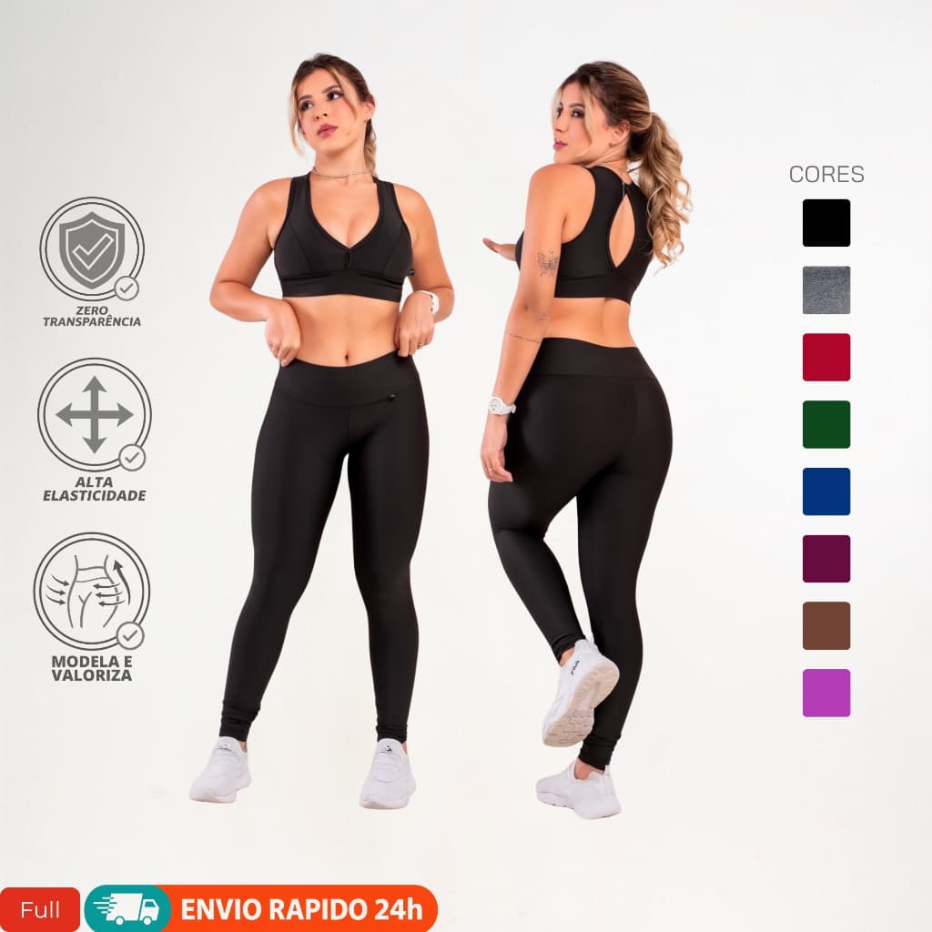 Calça Legging Leg Roupa Academia Feminina Fitness (Direto da Fabrica)