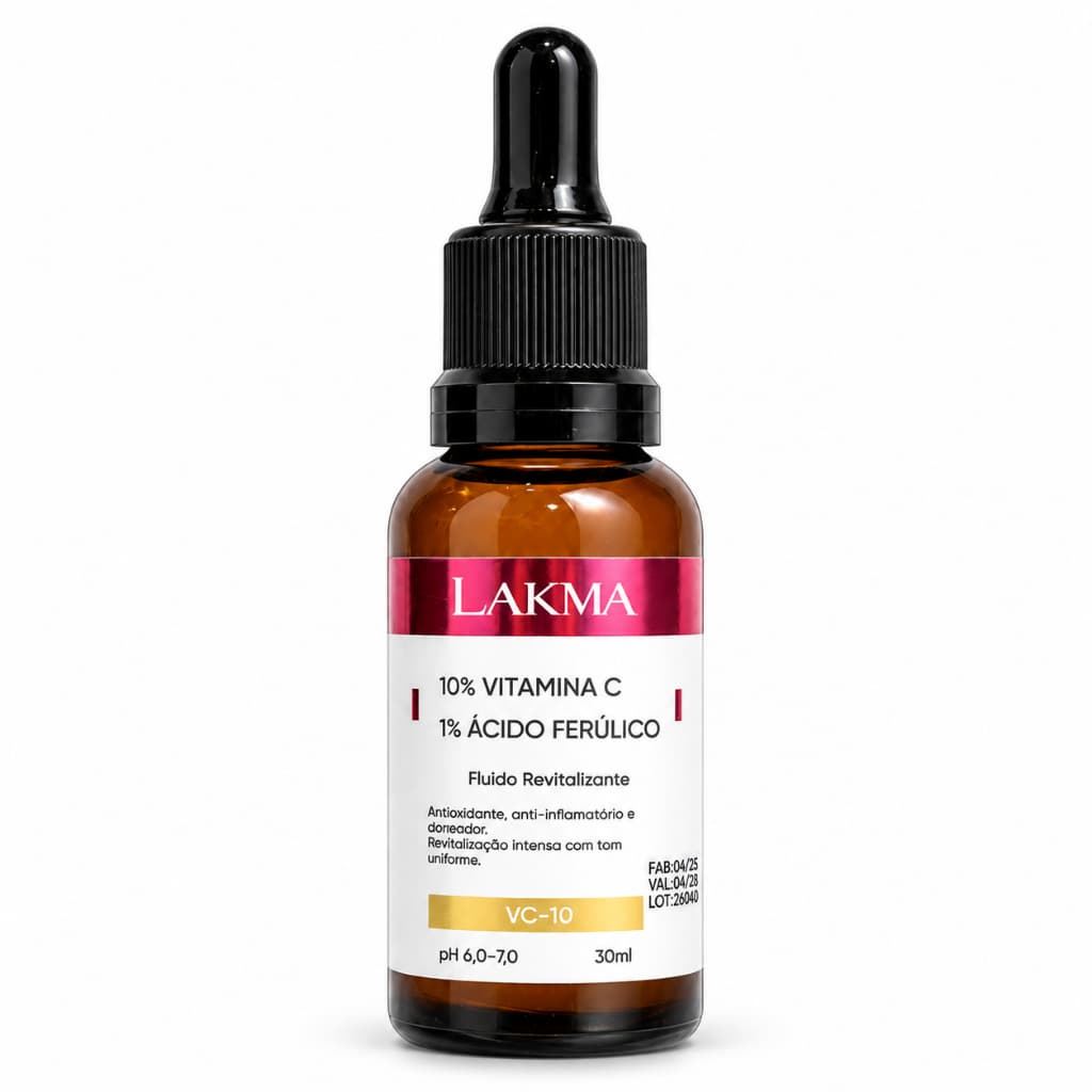 Sérum Vitamina C 10% + Ácido Ferúlico 1% VC-10 Lakma 30ml