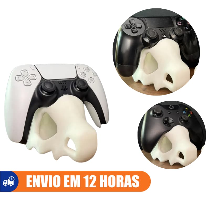 Suporte Universal P/ Controle De Video Game Cubone Pokemon Playstation Nintendo Xbox
