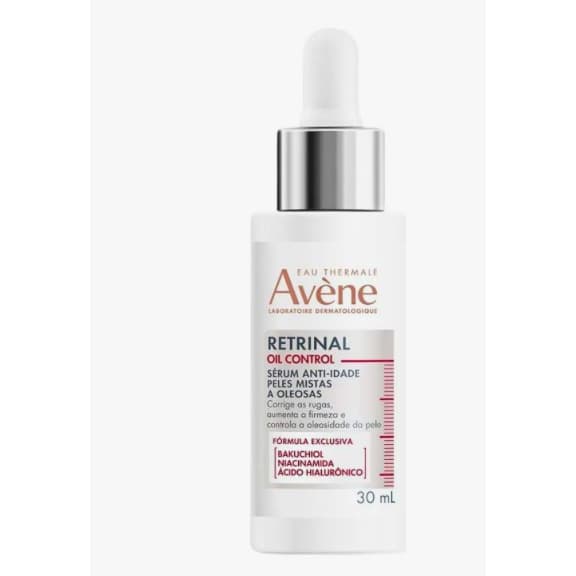 Avène Retrinal Oil Control Sérum Anti-Idade 30ml Peles Mistas Oleosas - Bakuchiol Niacinamida - Original