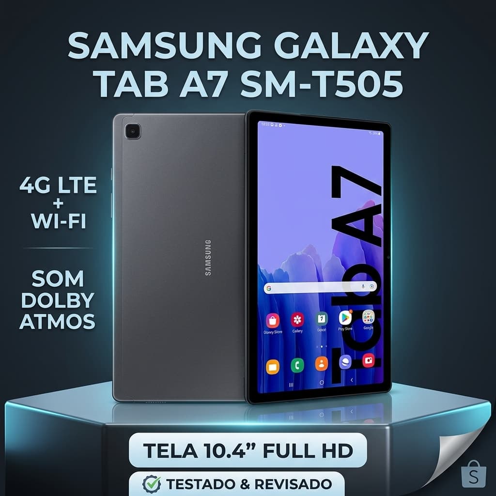 Tablet Samsung Galaxy Tab A7 SM-T505 64GB 3GB RAM Android 12