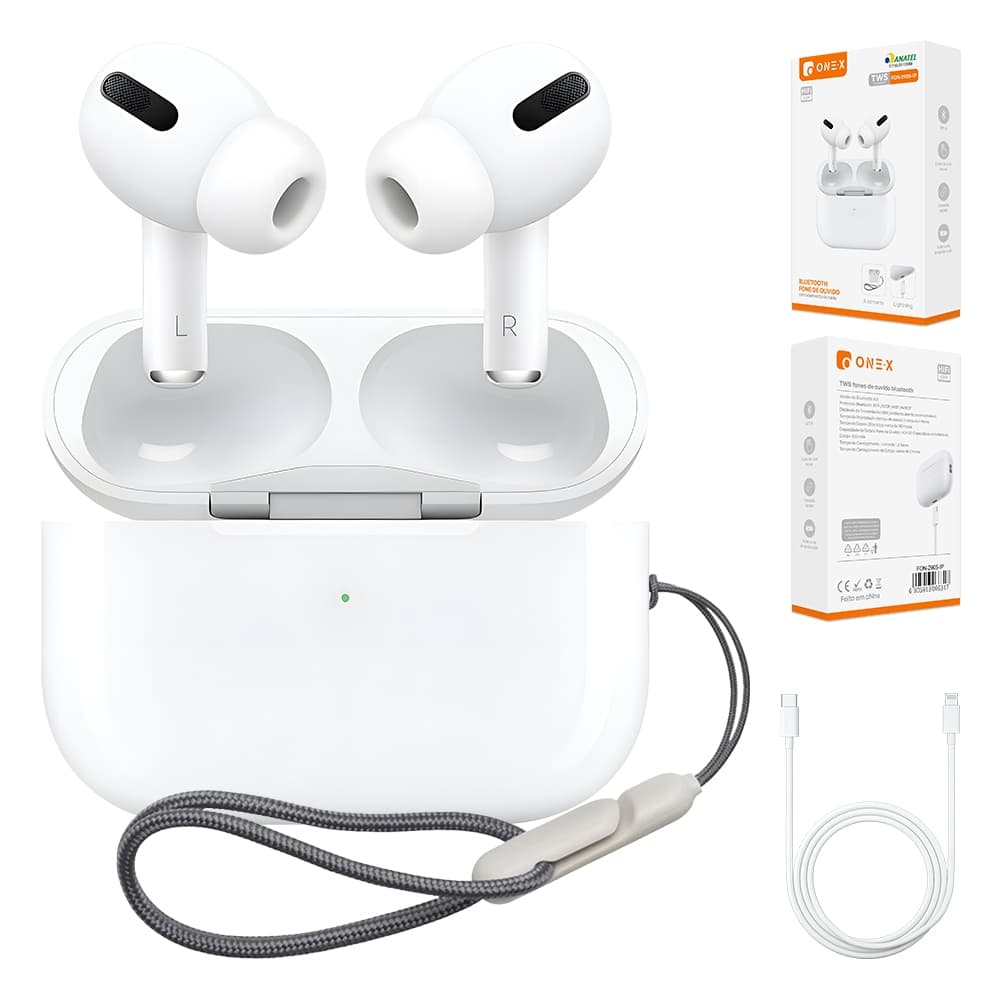 Fone bluetooth 5.0 de ouvido Compativel iphone/android com microfone Fone sem fio touch prova agua