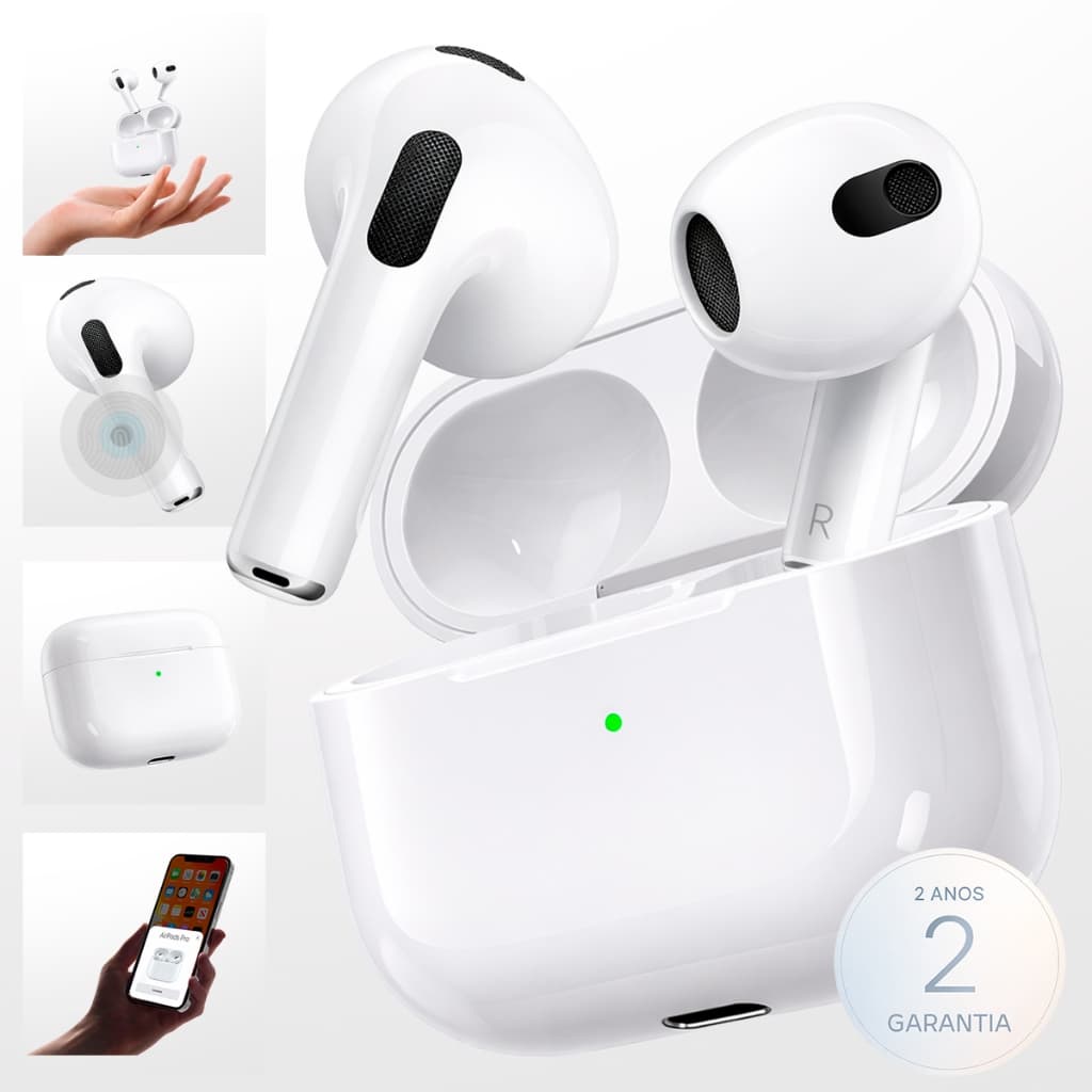 Fone De ouvido Bluetooth Sem Fio Compativel Iphone Samsung Sem Fio Tws Cancelamento Ruido