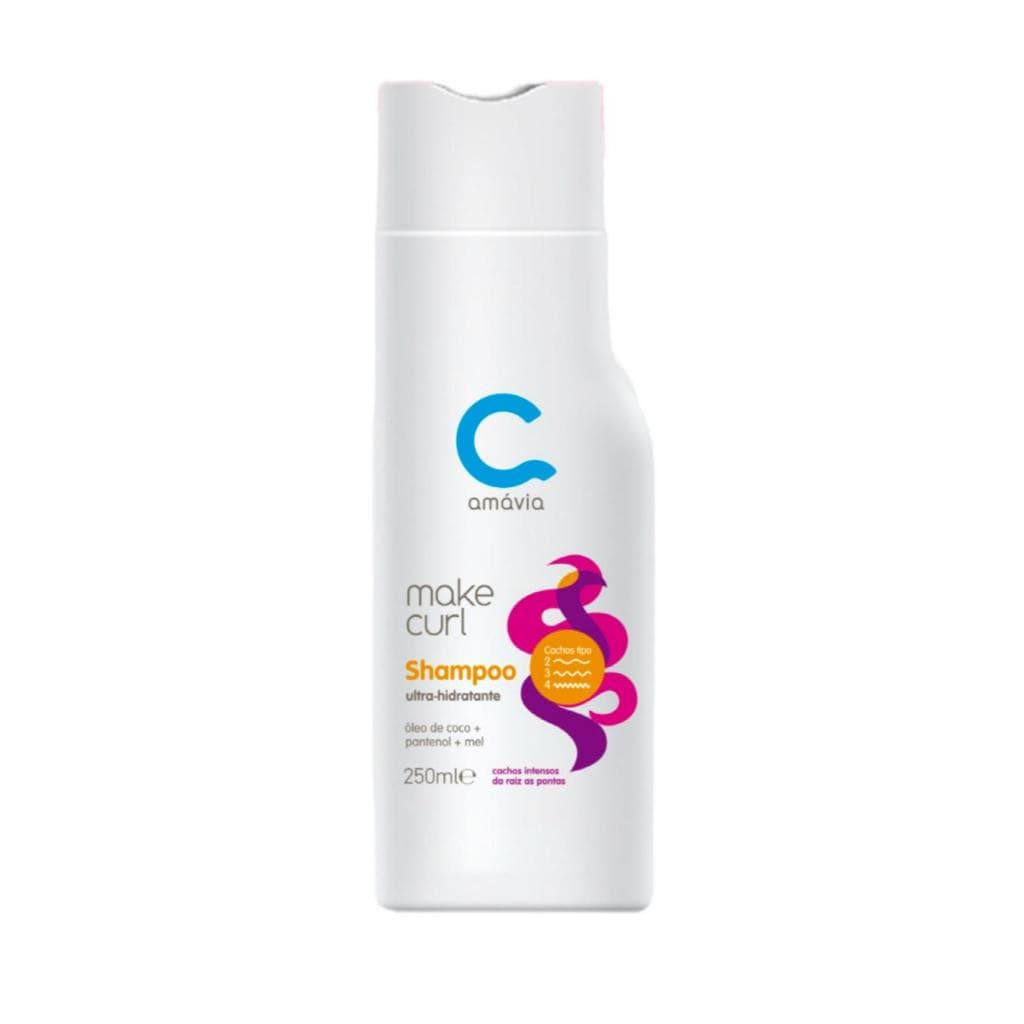 Amávia Shampoo Make Curl Amávia Ultra Hidratante 250 ml ultra hidratante - nova embalagem