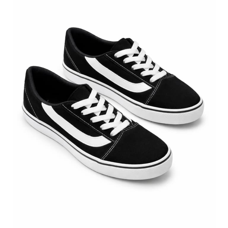 Tênis Feminino Original DONNA CALÇADOS Flatform Confortável Moda Casual Clássico Original Preto