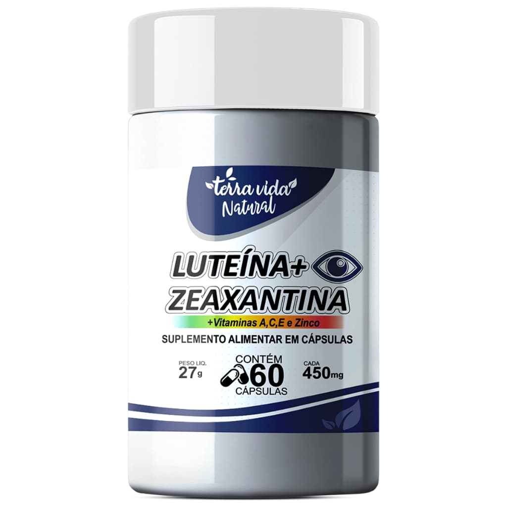 Luteína + Zeaxantina Com Vitaminas A,C,E e Zinco