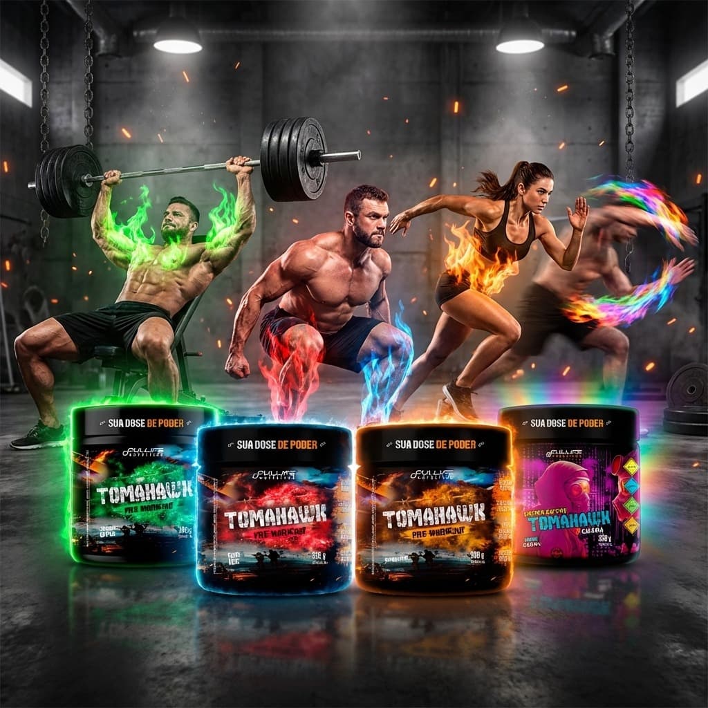 Pré-Treino Tomahawk 380g Fullife Nutrition - Vários Sabores