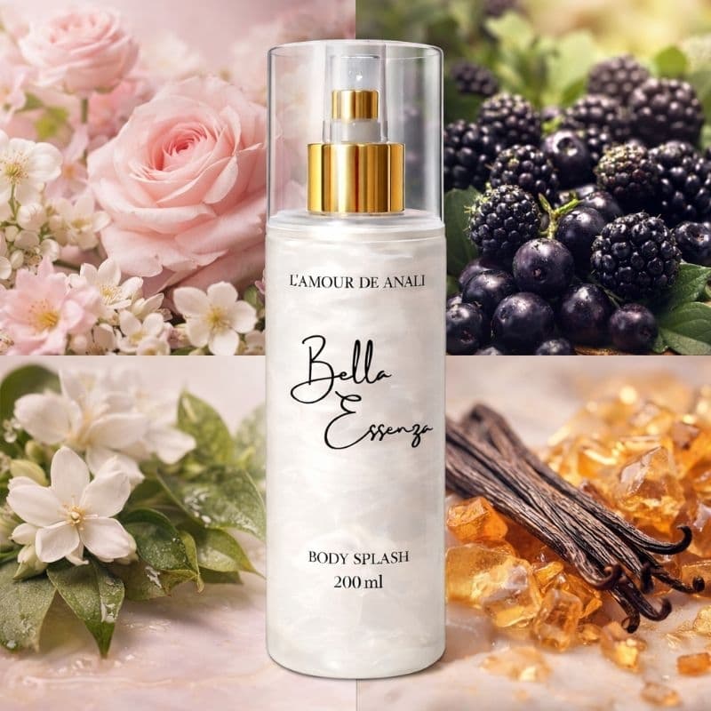 Bodysplash Feminino Bella Essenza - L'amour de Anali - inspiração em importados - colônia feminina - spray corporal
