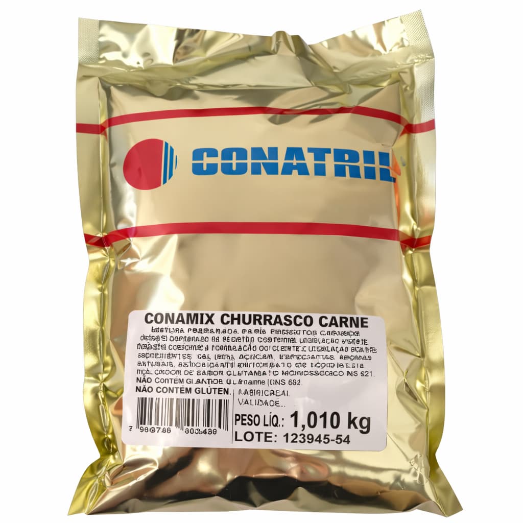 Tempero Conatril Conamix  Churrasco Carne 1kg SBR Condimentos