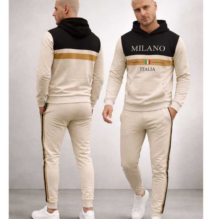 Conjunto Moletom Masculino Blusa De Frio Capuz Canguru Calça Abrigo Esportivo Casual Abrigo Agasalho Envio Rapido