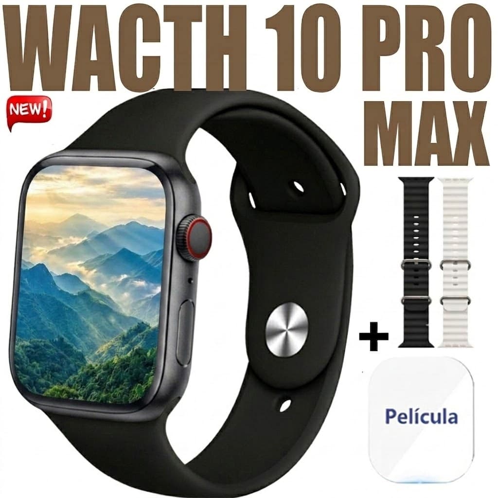 Watch 10 Pro Max Relógio à prova d'água inteligente Call Heart Rate Smartwatch series 10