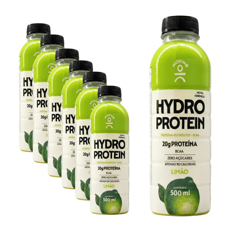 Kit 6 Hydro Protein Limão 500ml - Moving