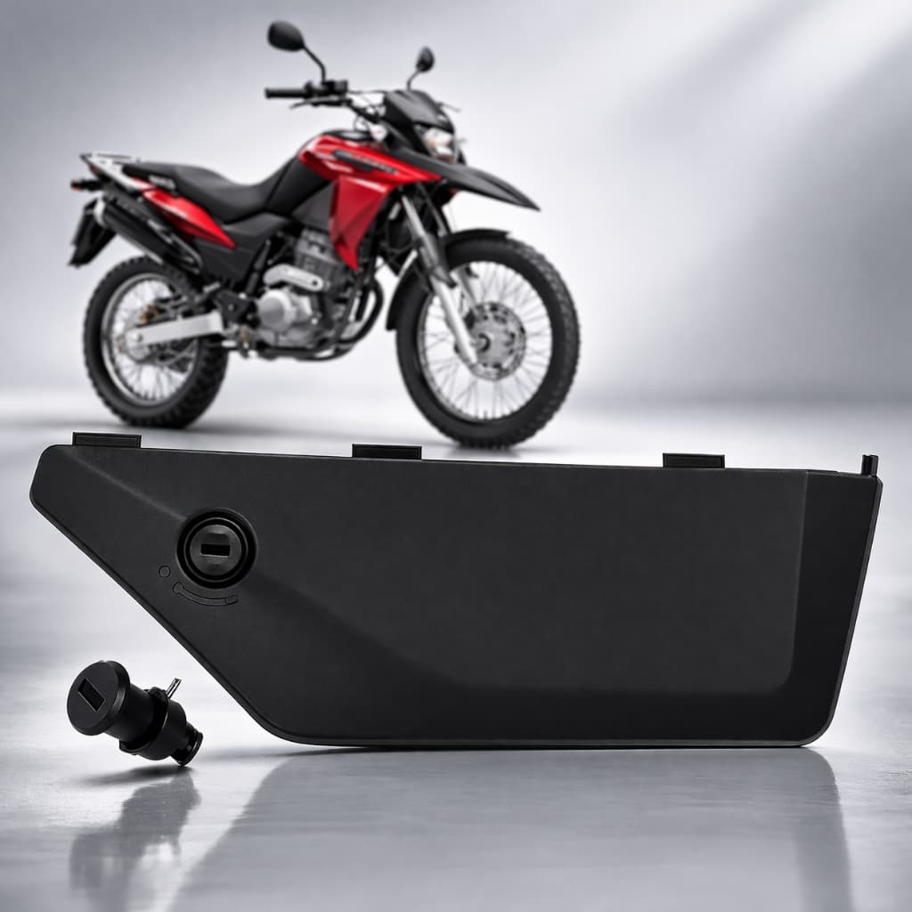Carenagem Tampa Da Caixa De Ferramentas Com Pino Moto Xre Xre300 2010 até 2018 Paramotos