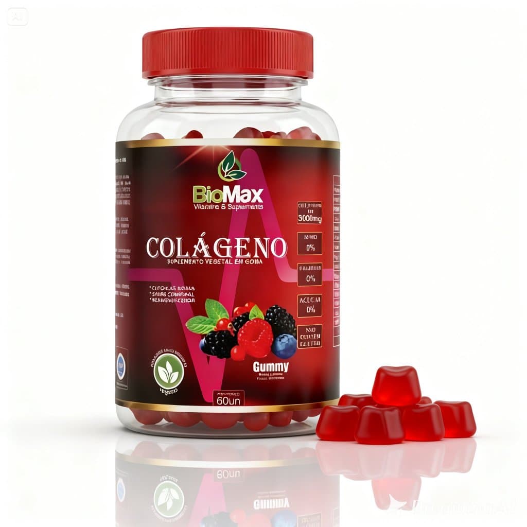 COLÁGELO TIPO 2 + VITAMINAS B12 COM BIOTINA EM GOMA 60UN