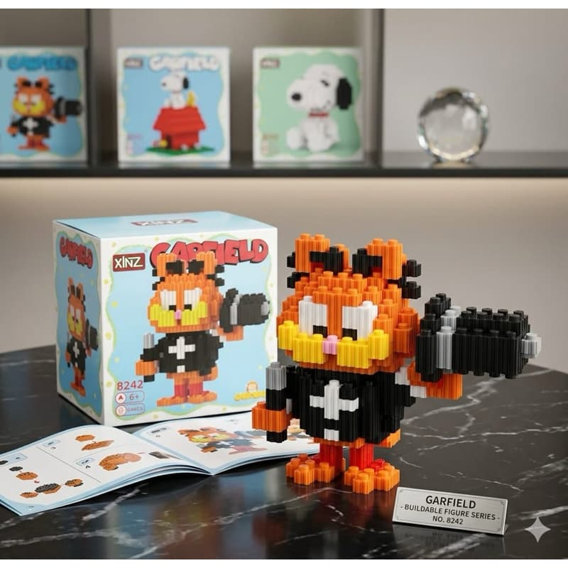 LEGO BLOCO DE MONTAR GARFIELD