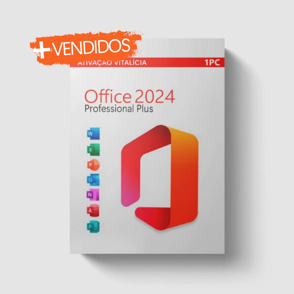 Office Professional Plus 2024 | Cartão de ativação | Lacrado | Original Microsoft | 1PC Permanente
