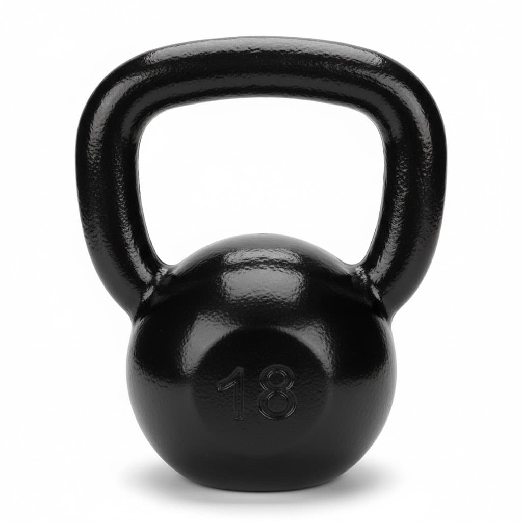 KIT PAR KETTLEBELL 18KG EMBORRACHADOS PARA MUSCULAÇÃO ACADEMIA TREINO FITNESS FUNCIONAL CROSSFIT GYM PRO
