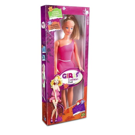 Boneca Articulada Milk Girls Fashion Doll 084 43cm Com Acessórios