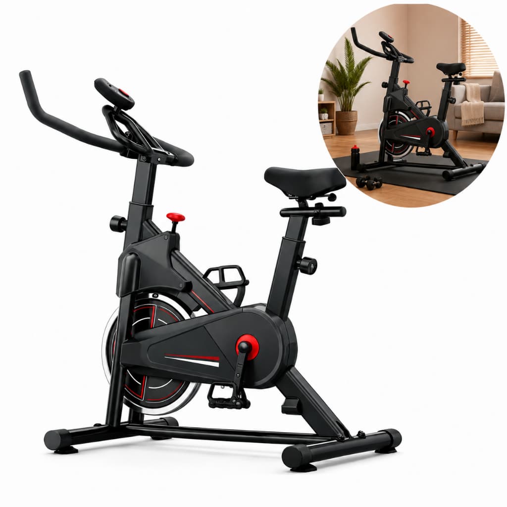 Bicicleta Bike Ergometrica Spinning Academia Fitness Profissional 120 kg