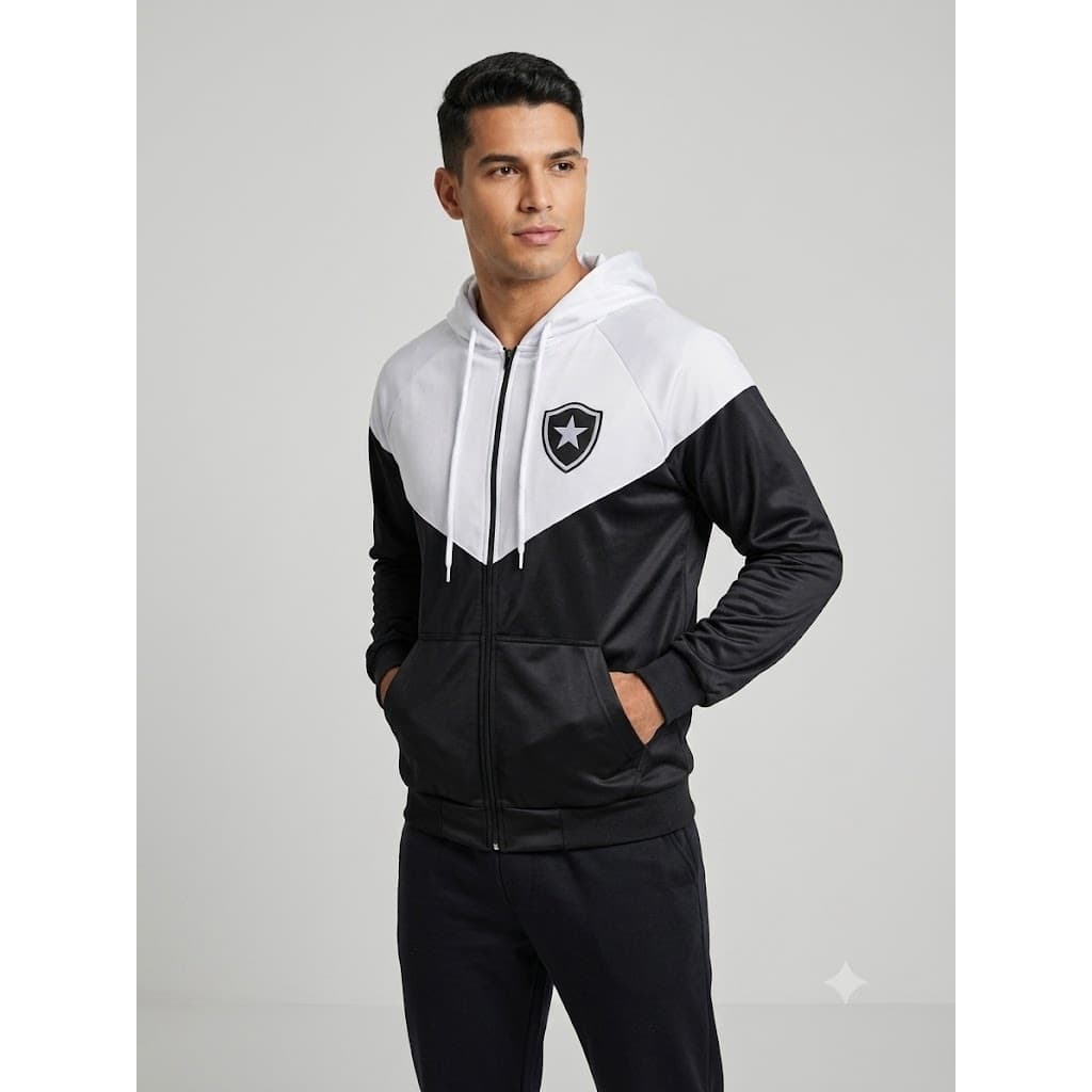 jaqueta botafogo masculina jaqueta botafogo feminina jaqueta torcida botafogo futebol jaqueta esportiva casual botafogo