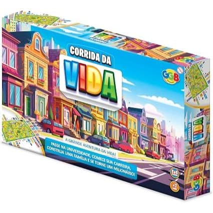 Jogo Bíblico de tabuleiro Corrida Da Vida | A Grande Aventura da Vida | Um jogo para toda família