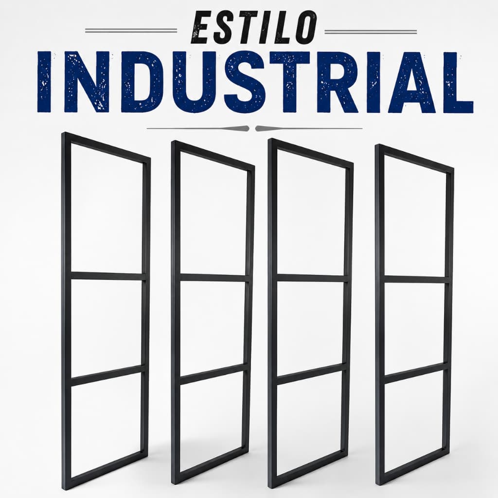 Suporte Prateleira Tripla Estilo Industrial Parede ou Teto 4 Peças 95x29cm Promoção