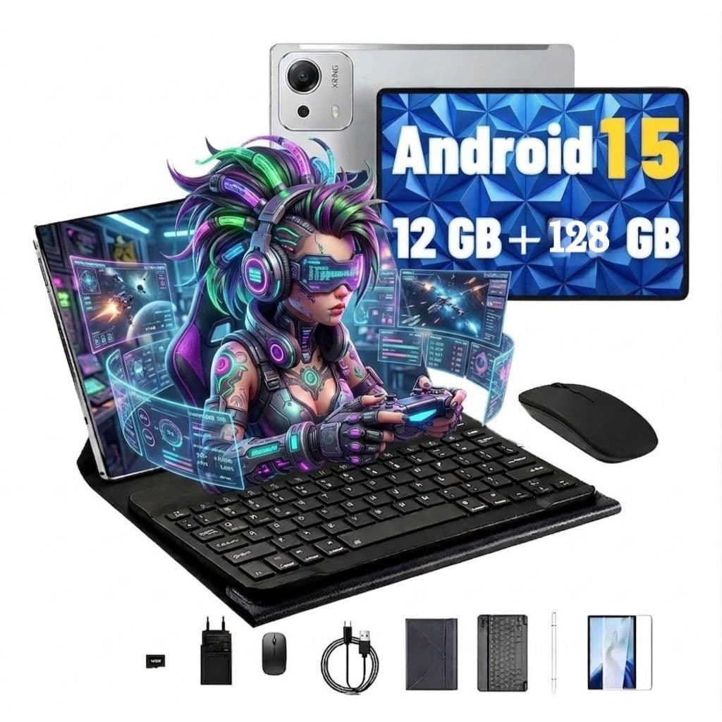 Tablet Pad8spro 12GB RAM Android 15 - Alta Velocidade e Performance
