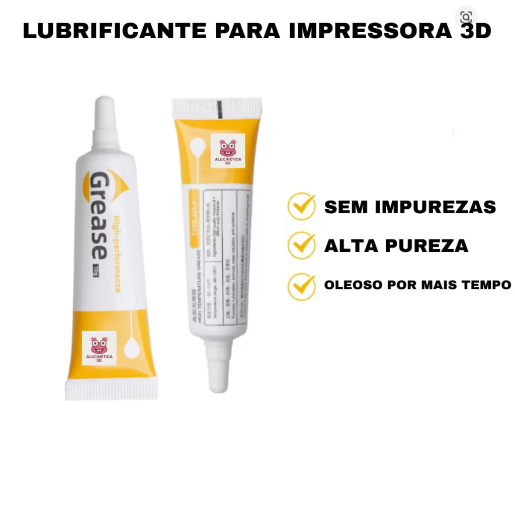 Graxa Lubrificante Para Impressora 3D Bambu Lab  10gr