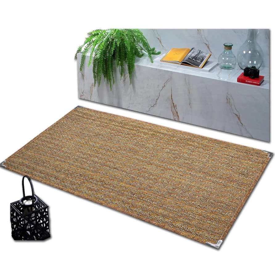 Tapete Sisal Sala Quarto Antiderrapante 2,00 x 2,50 Terracota